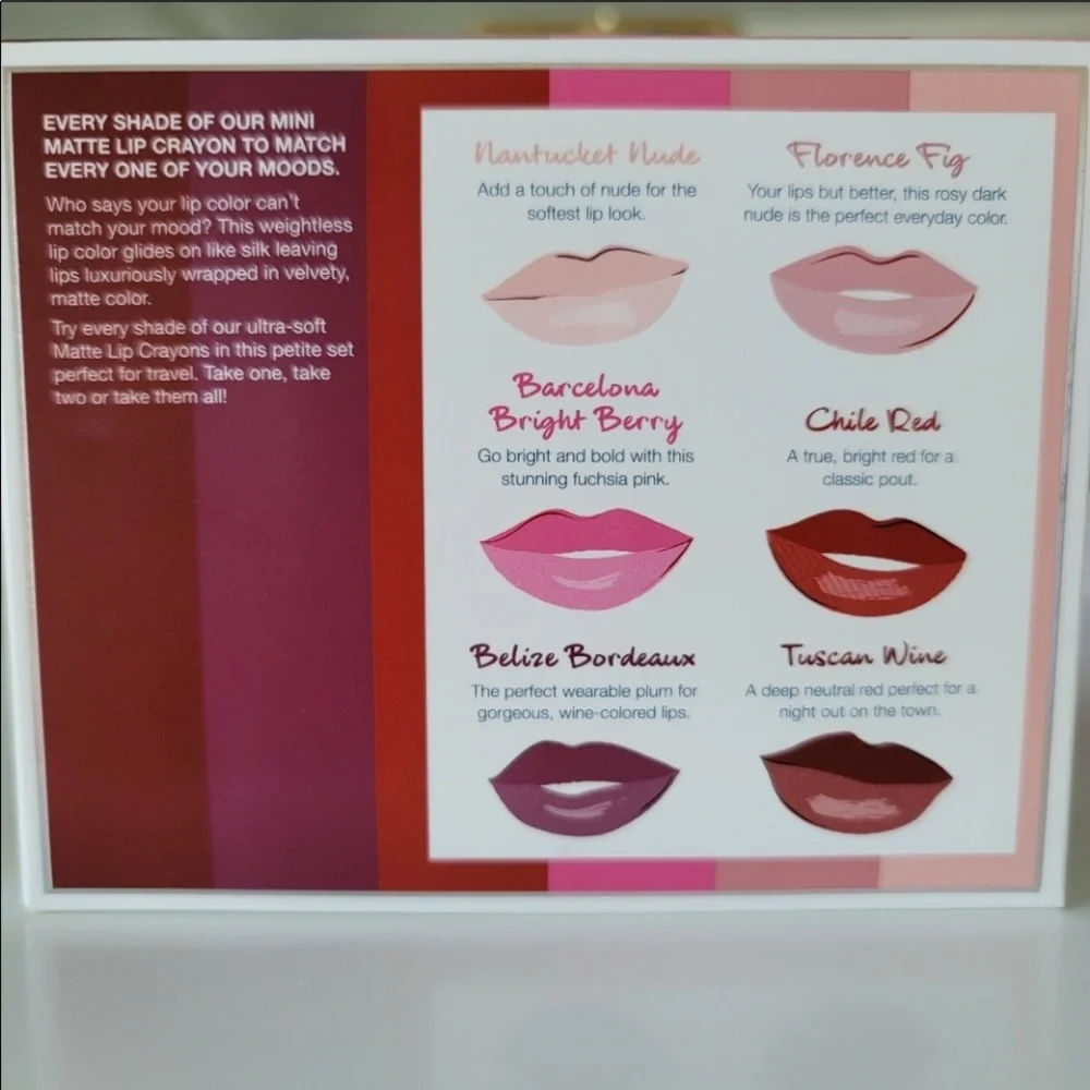 Trestique a Matte For Every Mood set of 6 💄 new